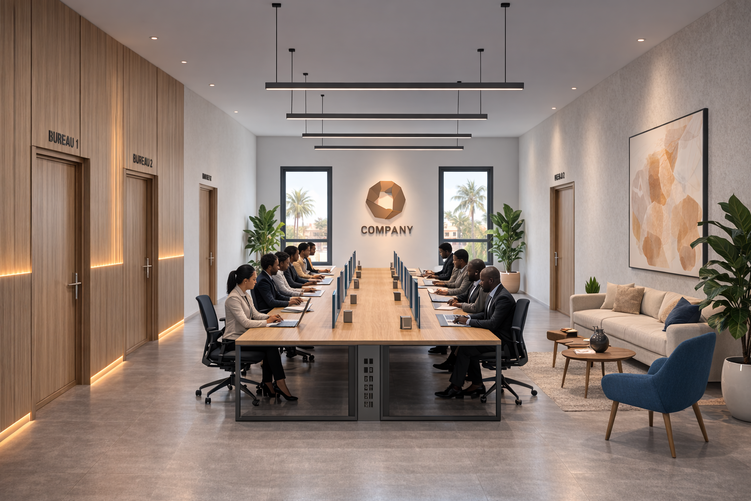 Immeuble de bureaux à N'Djaména