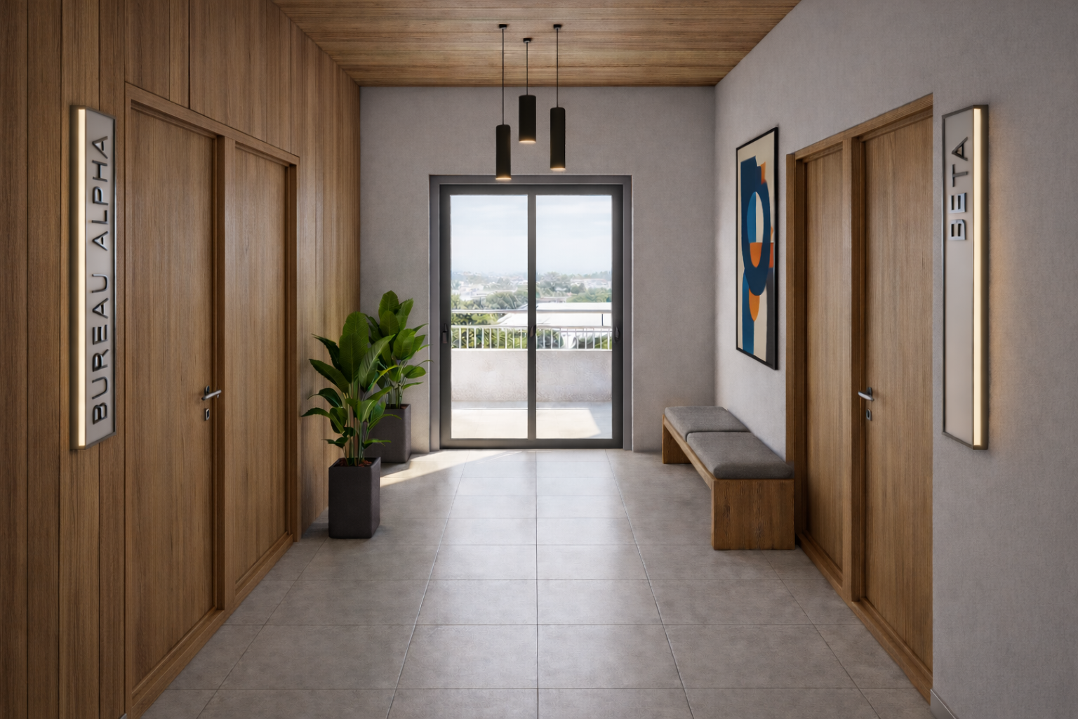 Immeuble de bureaux à N'Djaména